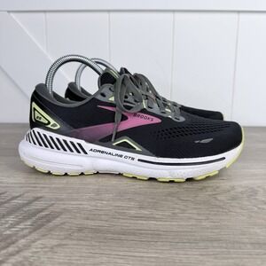 Brooks Adrenaline GTS 23 Women's 8 Medium Black Running Training Shoes